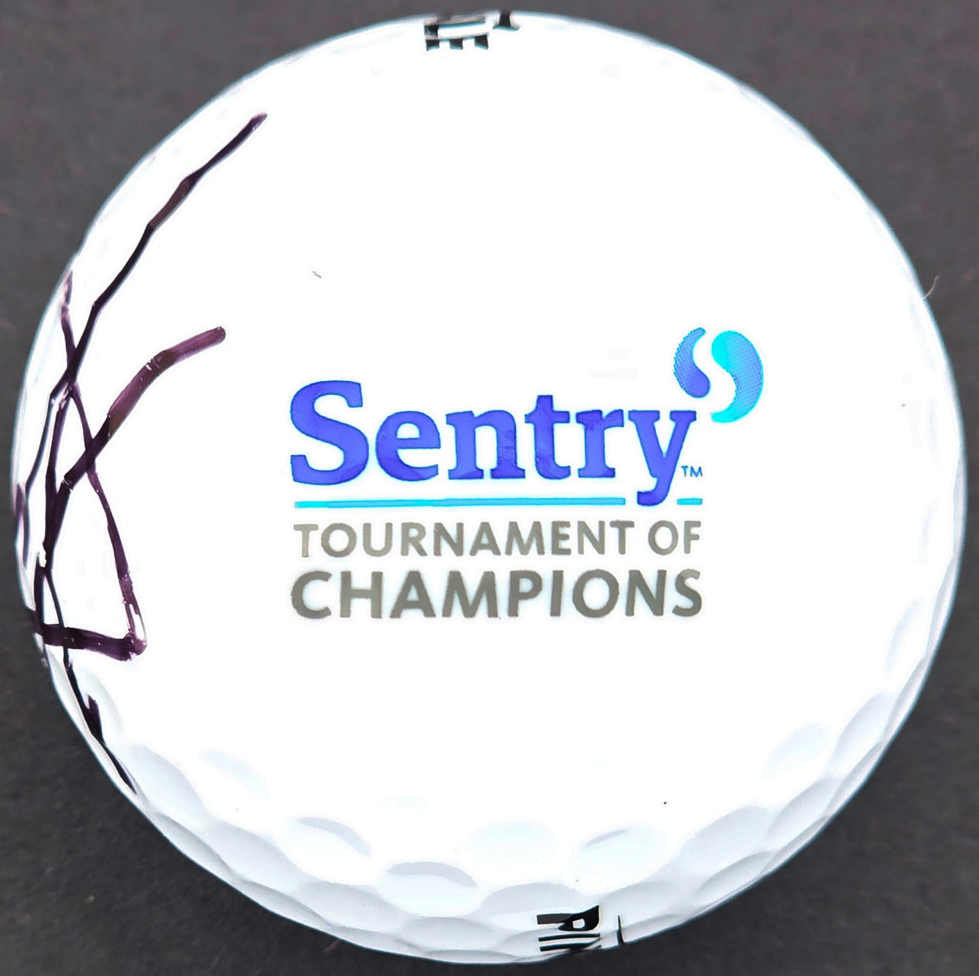 Xander Schauffele Autographed Pinnacle Sentry Golf Ball Beckett BAS #AE16634