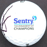 Xander Schauffele Autographed Pinnacle Sentry Golf Ball Beckett BAS #AE16634