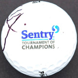 Xander Schauffele Autographed Pinnacle Sentry Golf Ball Beckett BAS #AE16635
