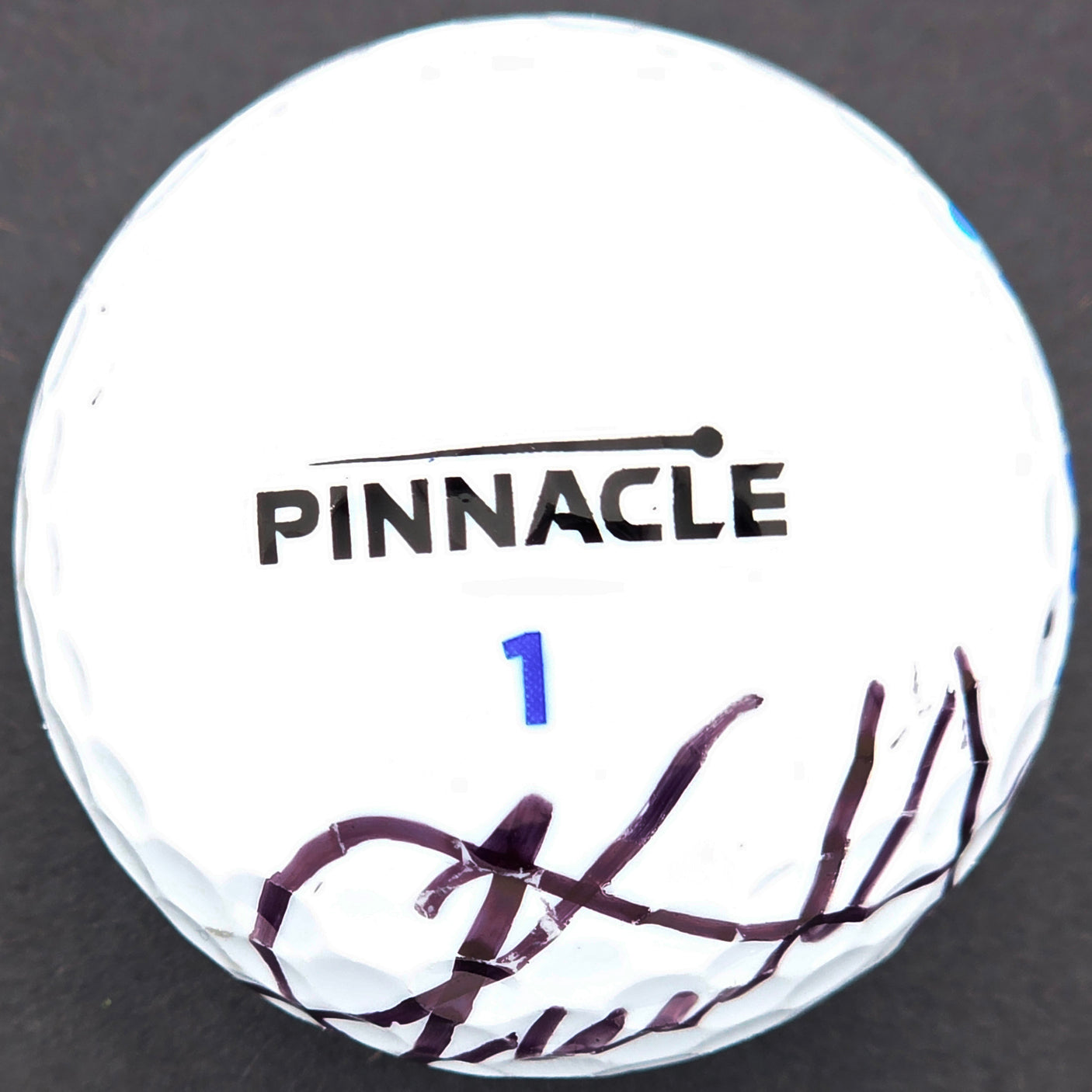 Xander Schauffele Autographed Pinnacle Sentry Golf Ball Beckett BAS #AE16635