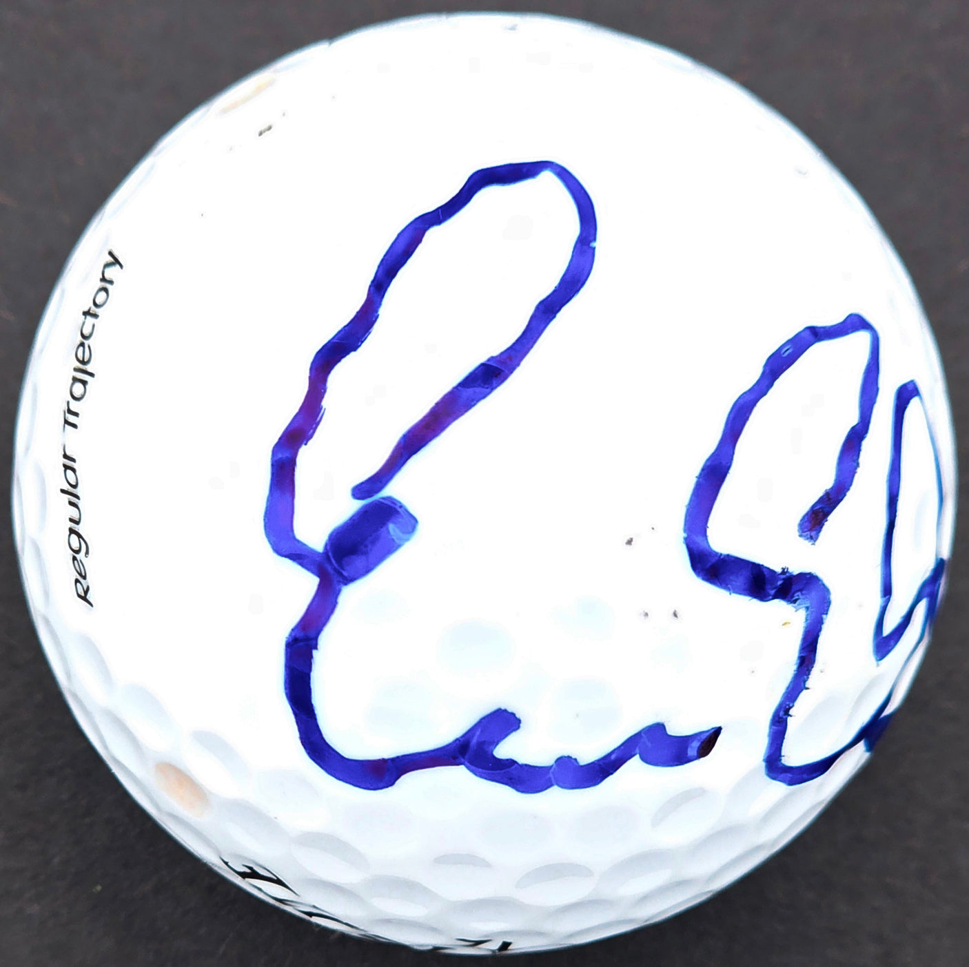 Ernie Els Autographed Top Flite Golf Ball Beckett BAS #AE16636
