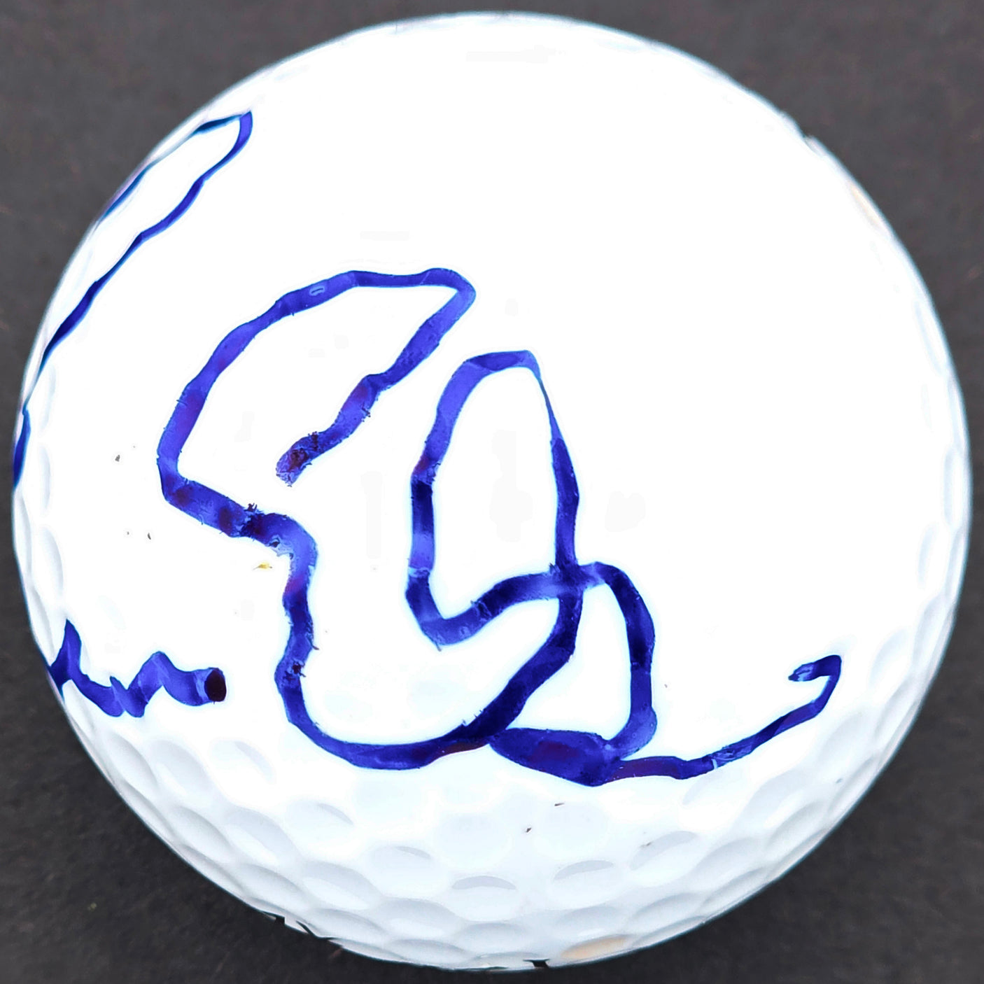 Ernie Els Autographed Top Flite Golf Ball Beckett BAS #AE16636