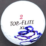Ernie Els Autographed Top Flite Golf Ball Beckett BAS #AE16637