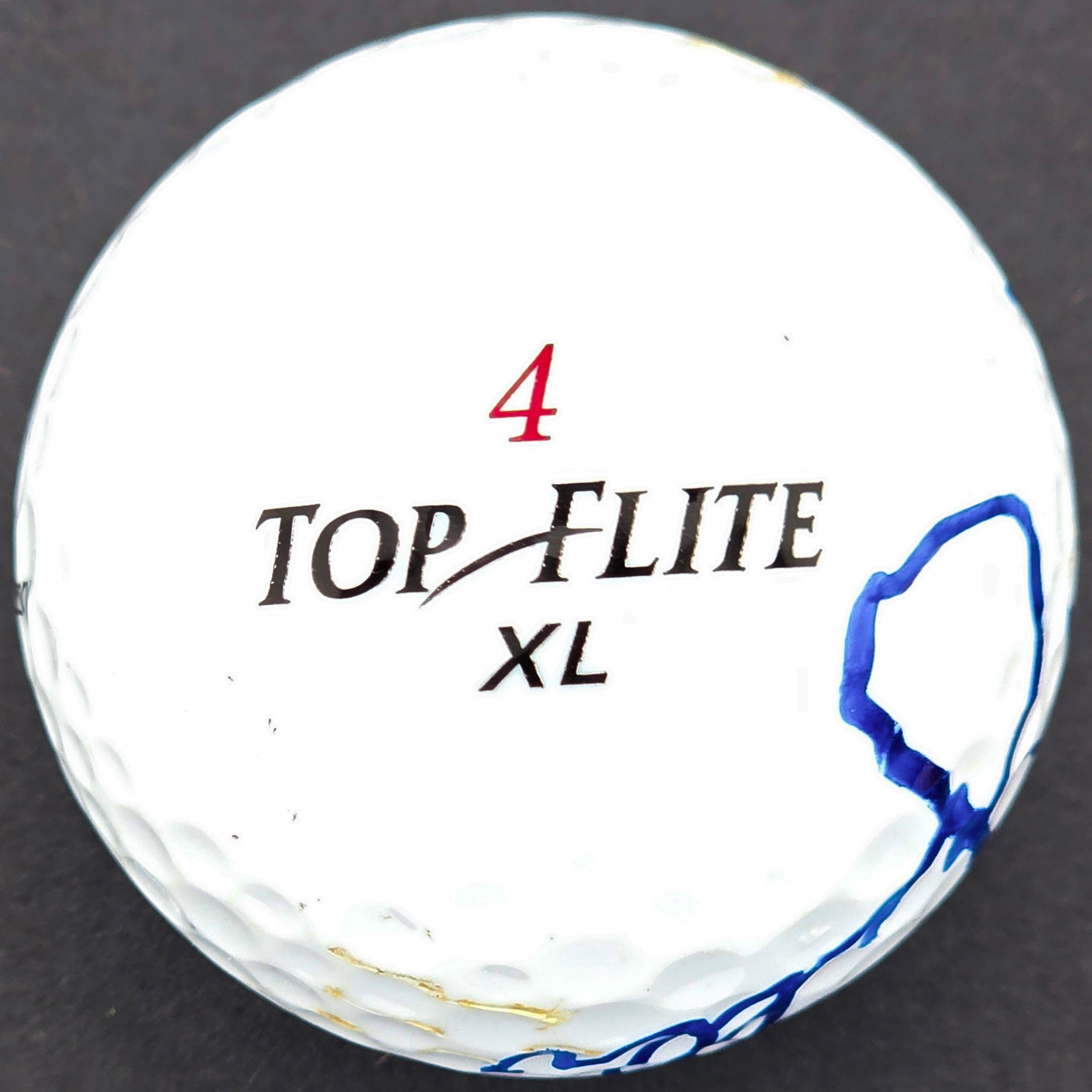 Nick Faldo Autographed Top Flite Golf Ball Beckett BAS #AE16638