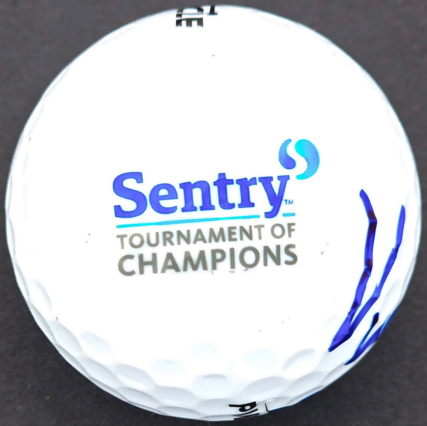 Viktor Hovland Autographed Pinnacle Sentry Golf Ball Beckett BAS #AE16647