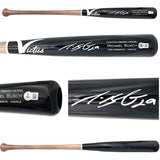 Michael Busch Autographed Black Victus Player Model Baseball Bat Chicago Cubs Beckett BAS Witness Stock #230272