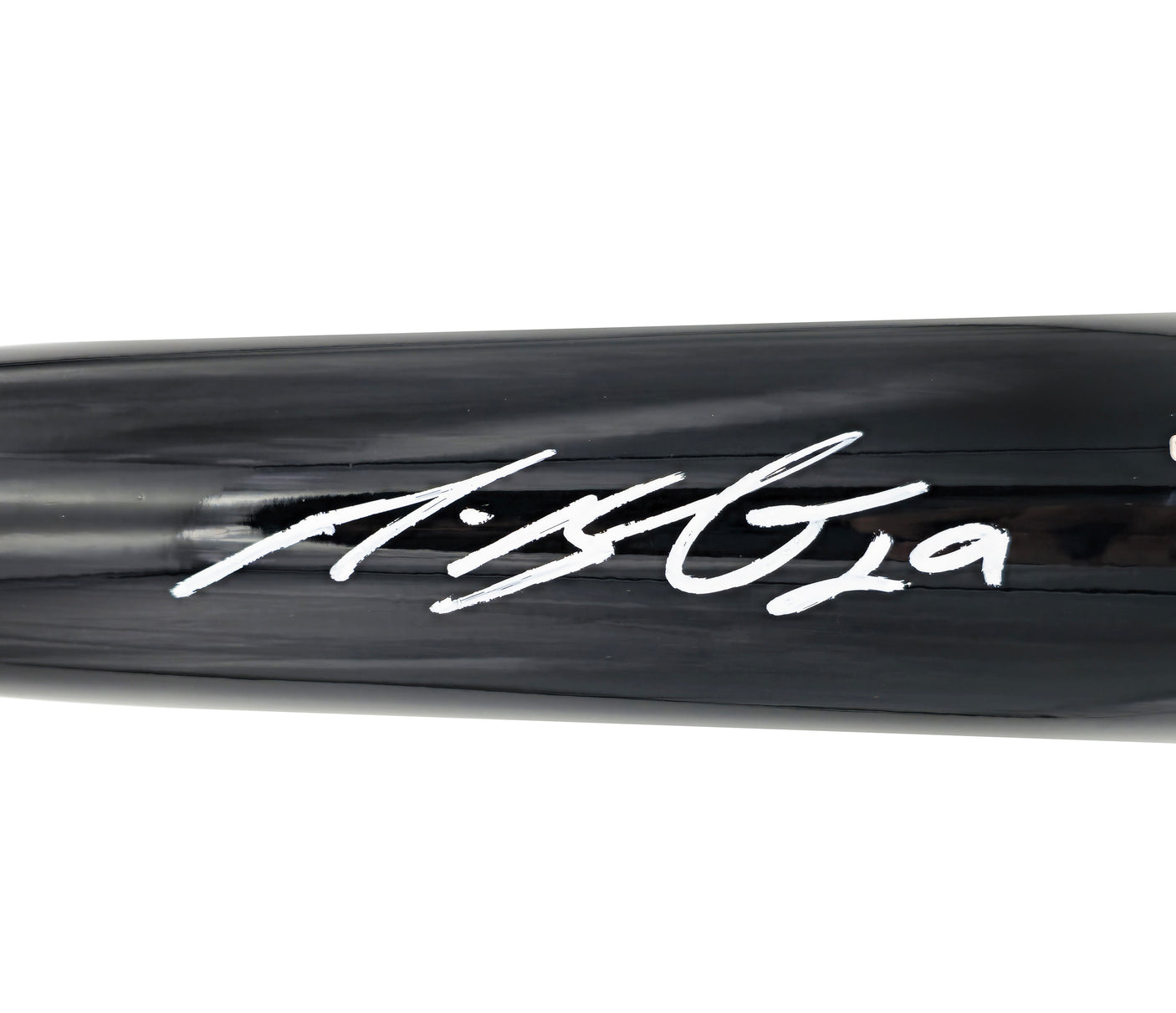Michael Busch Autographed Black Victus Player Model Baseball Bat Chicago Cubs Beckett BAS Witness Stock #230272