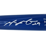 Michael Busch Autographed Blue Victus Player Model Baseball Bat Chicago Cubs Beckett BAS Witness Stock #230271