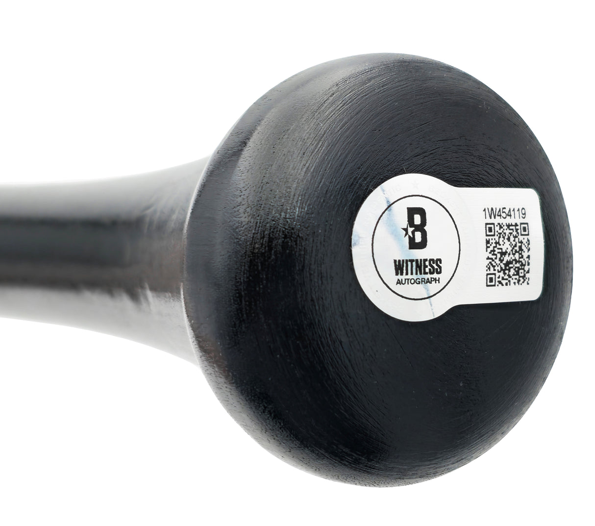 Michael Busch Autographed Black Louisville Slugger Pro Stock Baseball Bat Chicago Cubs Beckett BAS Witness Stock #230277
