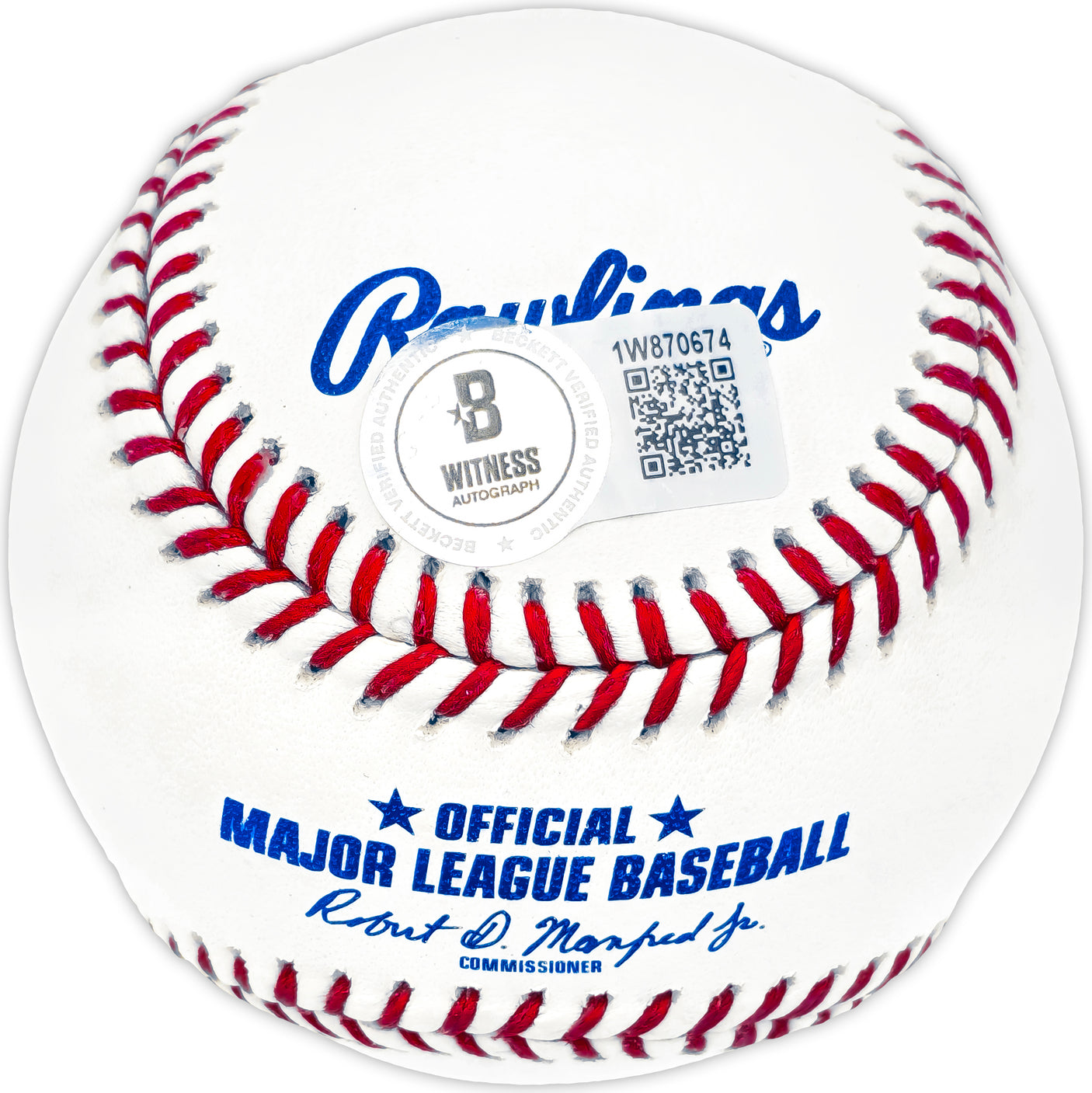 Shota Imanaga Autographed Official MLB Baseball Chicago Cubs Beckett BAS Witness Stock #230282