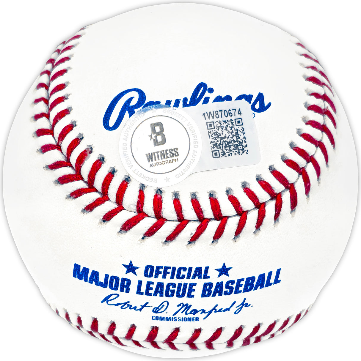 Shota Imanaga Autographed Official MLB Baseball Chicago Cubs Beckett BAS Witness Stock #230282