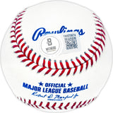 Shota Imanaga Autographed Official MLB Baseball Chicago Cubs Beckett BAS Witness Stock #230282
