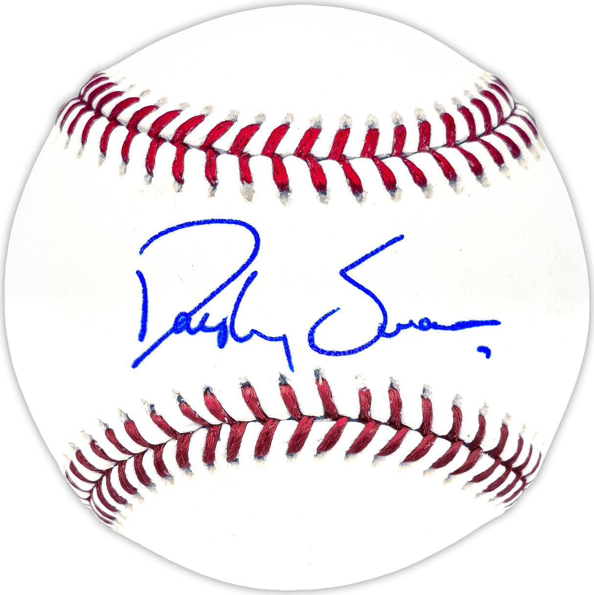 Dansby Swanson Autographed Official MLB Baseball Chicago Cubs Beckett BAS QR Stock #230284