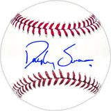 Dansby Swanson Autographed Official MLB Baseball Chicago Cubs Beckett BAS QR Stock #230284