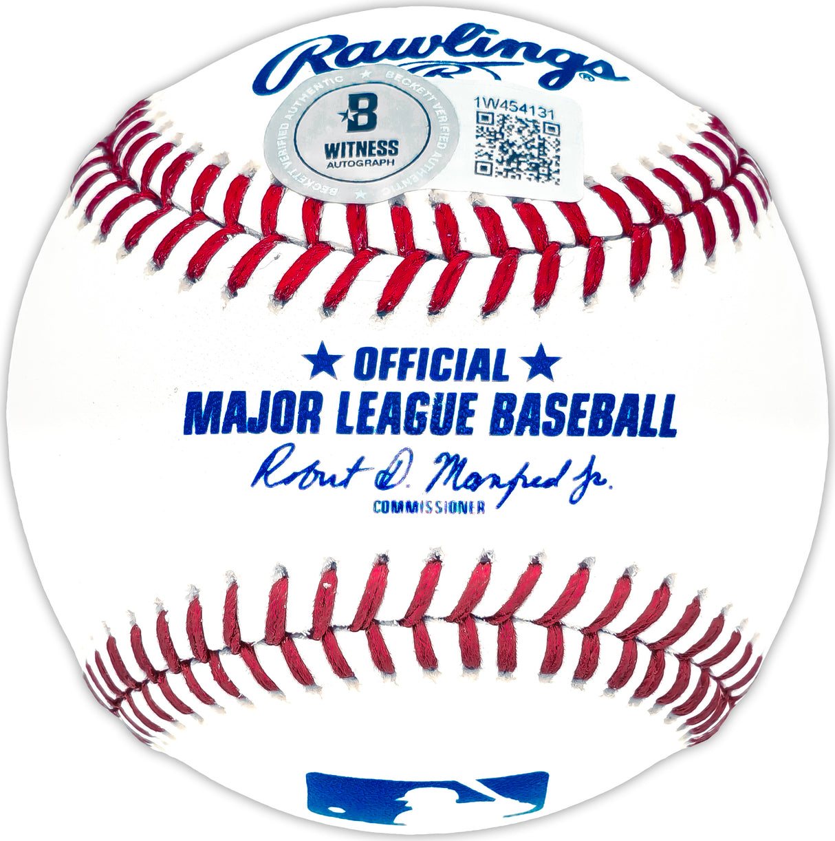 Michael Busch Autographed Official MLB Baseball Chicago Cubs Beckett BAS Witness Stock #230285