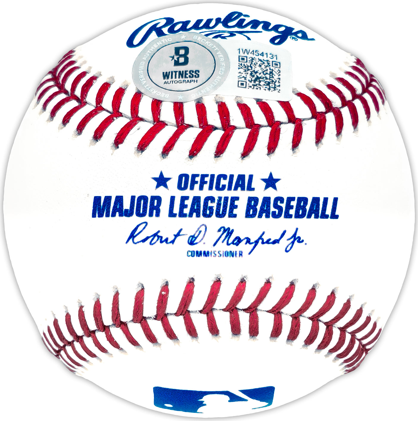 Michael Busch Autographed Official MLB Baseball Chicago Cubs Beckett BAS Witness Stock #230285