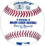 Michael Busch Autographed Official MLB Baseball Chicago Cubs Beckett BAS Witness Stock #230285