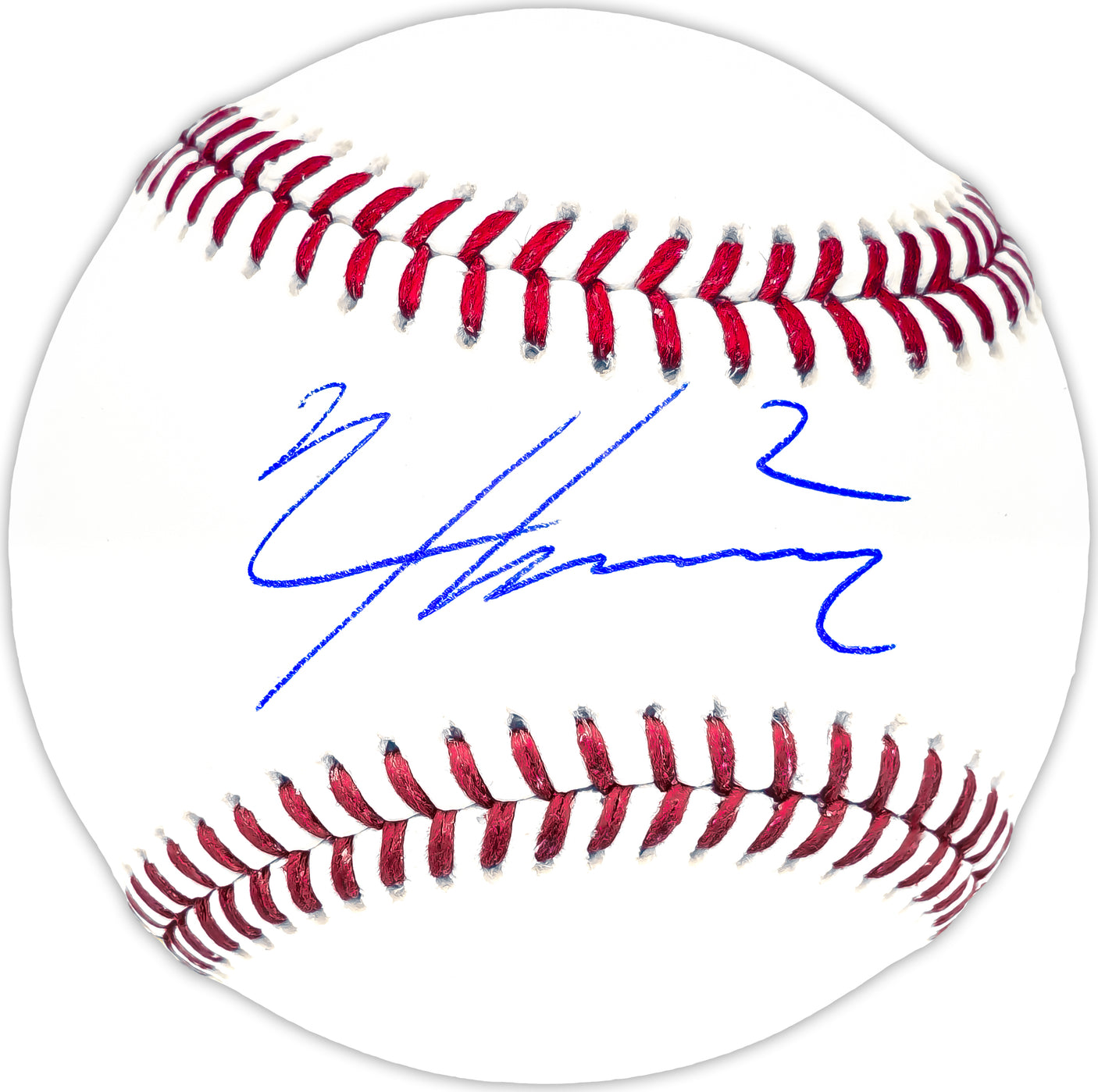 Nico Hoerner Autographed Official MLB Baseball Chicago Cubs Beckett BAS Witness Stock #230286