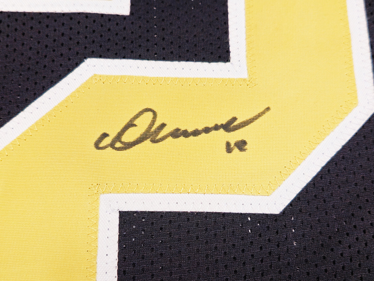 New Orleans Saints Chris Olave Autographed Black Jersey Beckett BAS Witness Stock #230166