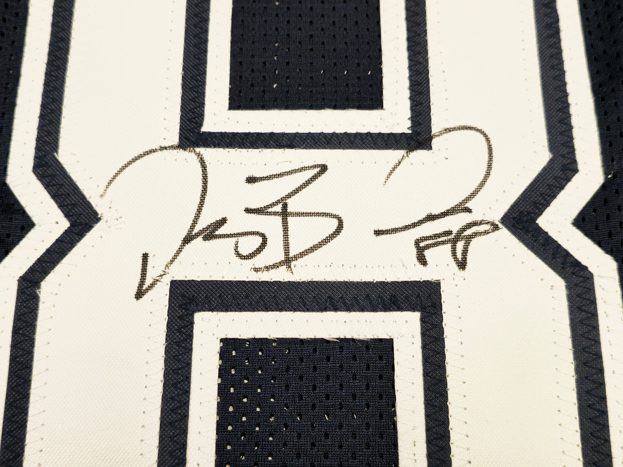 Dallas Cowboys Dez Bryant Autographed Navy Jersey Beckett BAS Witness Stock #230219