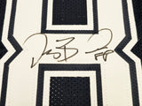Dallas Cowboys Dez Bryant Autographed Navy Jersey Beckett BAS Witness Stock #230219