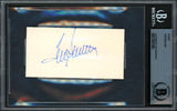Tom Seaver Autographed 1/24/76 USC Trojans Ticket New York Mets Beckett BAS #15501083
