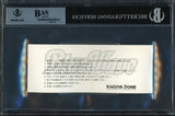 Ichiro Suzuki Autographed Orix Blue Wave Ticket "1998" Signed In Kanji Beckett BAS #15502402