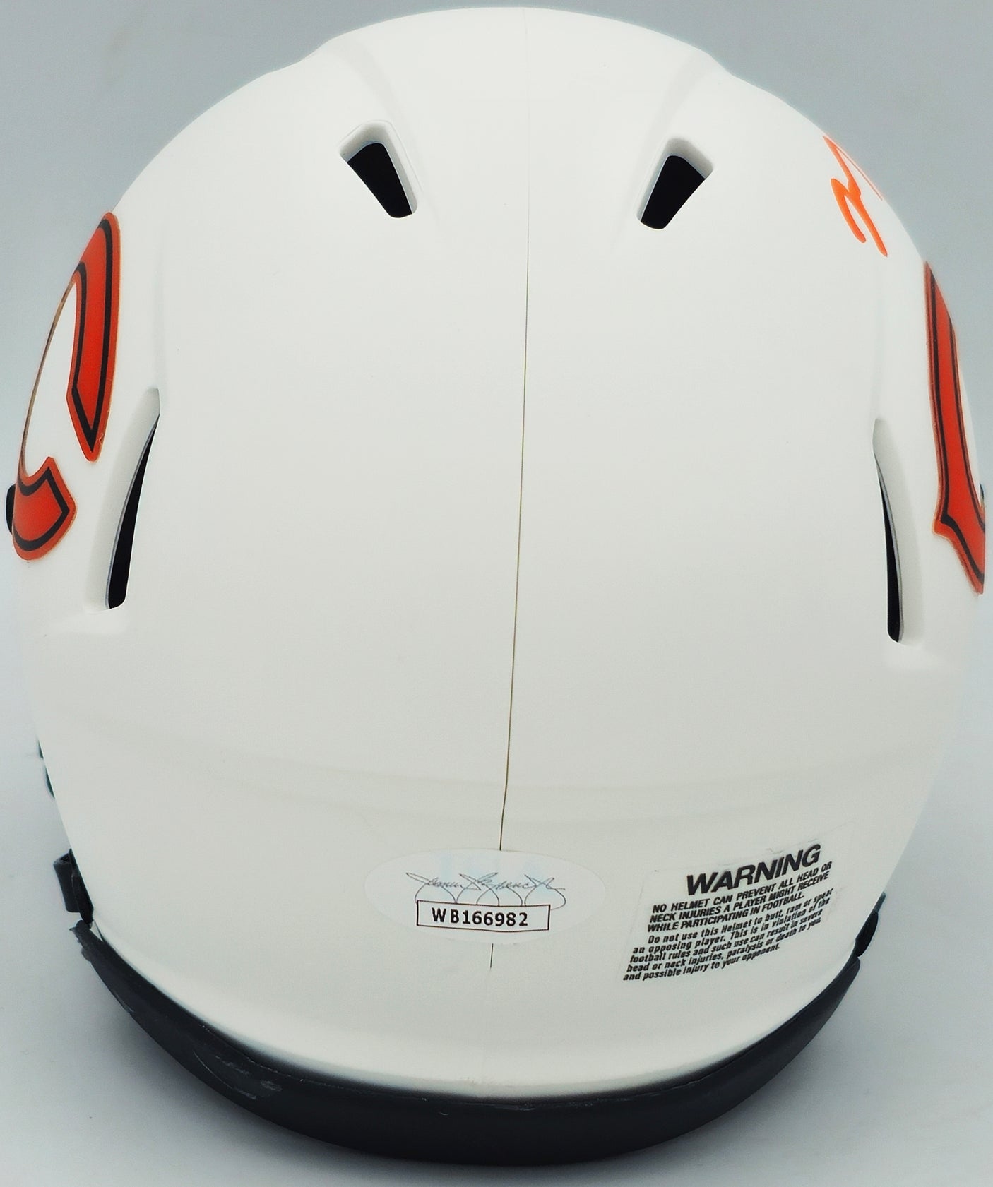 Montez Sweat Autographed Chicago Bears Lunar Eclipse White Speed Mini Helmet JSA Stock #232849
