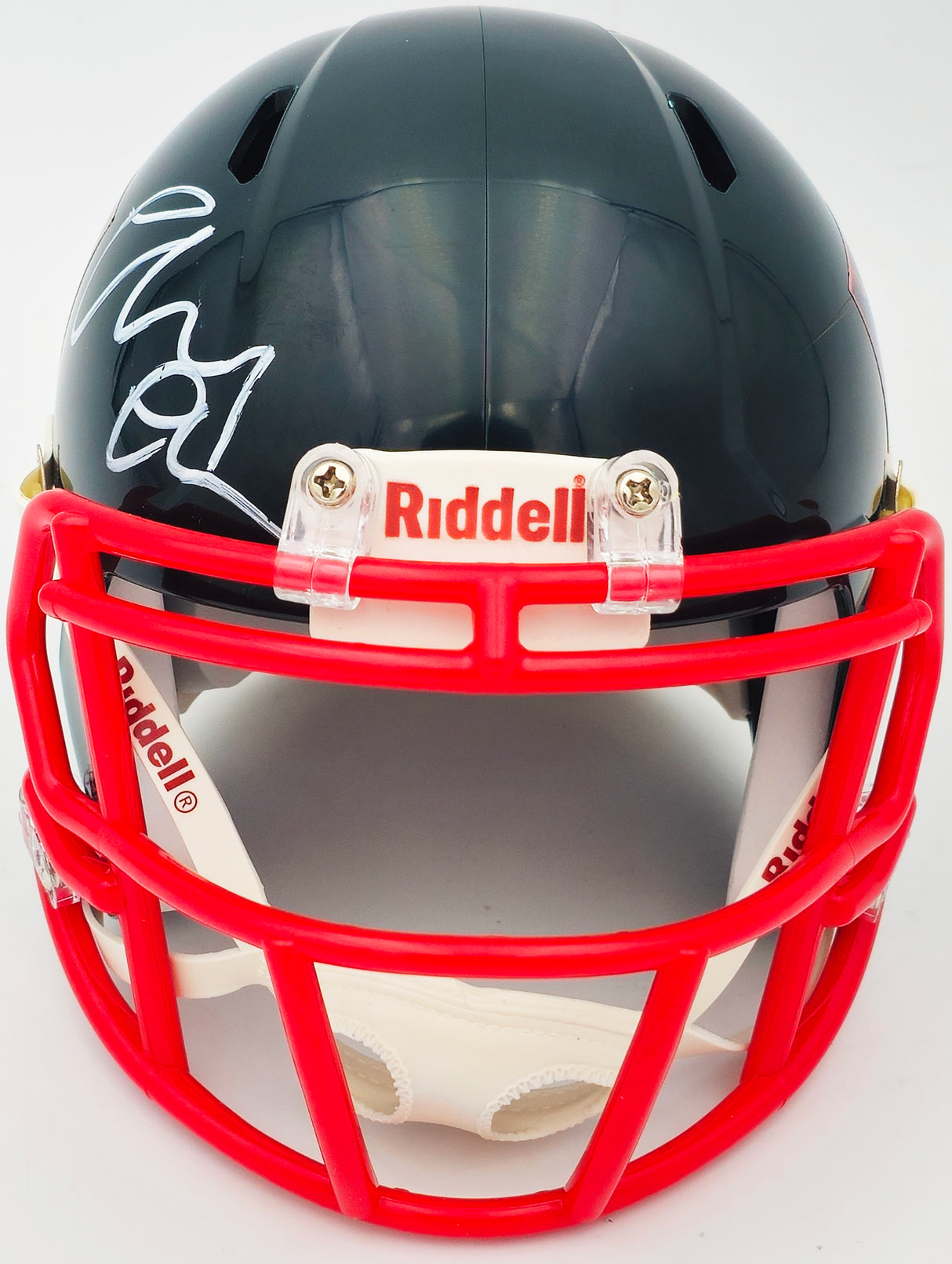 Chevy Chase Autographed Christmas Vacation Black Speed Mini Helmet Beckett BAS Witness Stock #232845