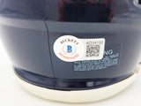 Chevy Chase Autographed Chicago Bears Blue Speed Mini Helmet Christmas Vacation Logo Beckett BAS Witness Stock #232843