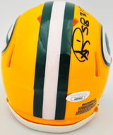 Andre Rison Autographed Green Bay Packers Yellow Speed Mini Helmet "SB 31 Champs" JSA Stock #232852
