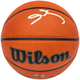 Allen Iverson Autographed Signature Series Indoor/Outdoor Basketball Philadelphia 76ers Beckett BAS Witness Stock #232869