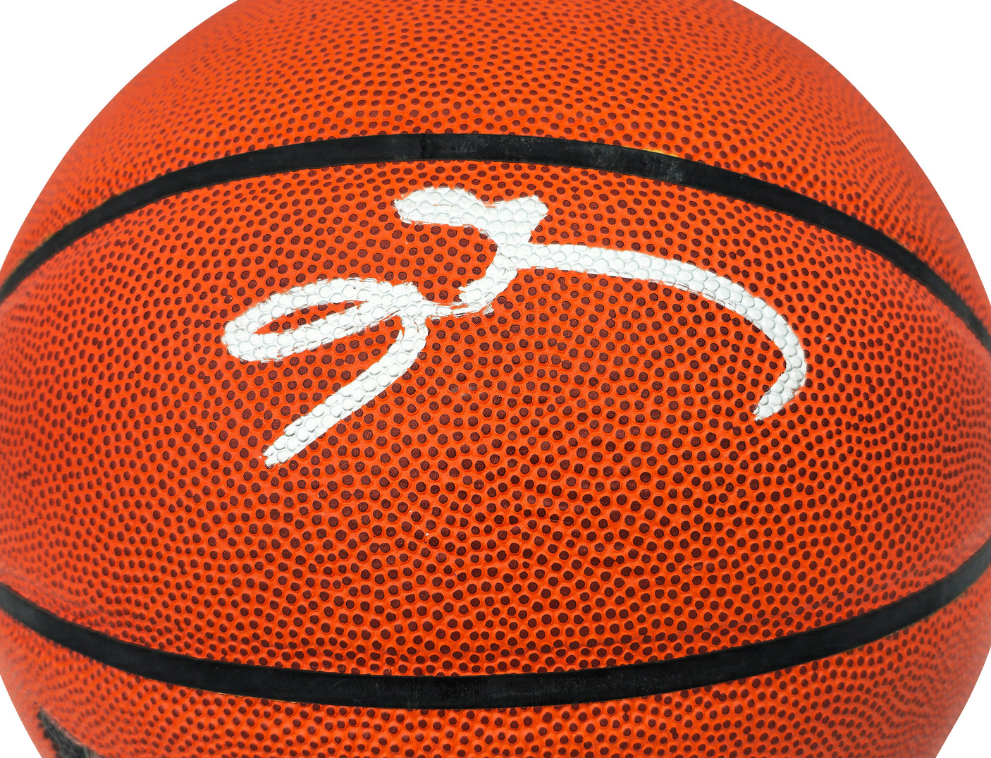 Allen Iverson Autographed Signature Series Indoor/Outdoor Basketball Philadelphia 76ers Beckett BAS Witness Stock #232869