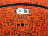 Allen Iverson Autographed Signature Series Indoor/Outdoor Basketball Philadelphia 76ers Beckett BAS Witness Stock #232869