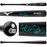 Ichiro Suzuki Autographed Black Mizuno Player Model Baseball Bat Seattle Mariners "#51" IS Holo & Beckett BAS Witness Stock #232831