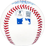 Ichiro Suzuki Autographed Official MLB Baseball Seattle Mariners "01 ROY/MVP" IS Holo & Beckett BAS Witness Stock #232832