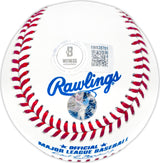 Ichiro Suzuki Autographed Official MLB Baseball Seattle Mariners Signed in Kanji IS Holo & Beckett BAS Witness Stock #232833