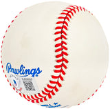 Edwin Nunez Autographed Official AL Baseball Seattle Mariners, Detroit Tigers Beckett BAS #BJ009050