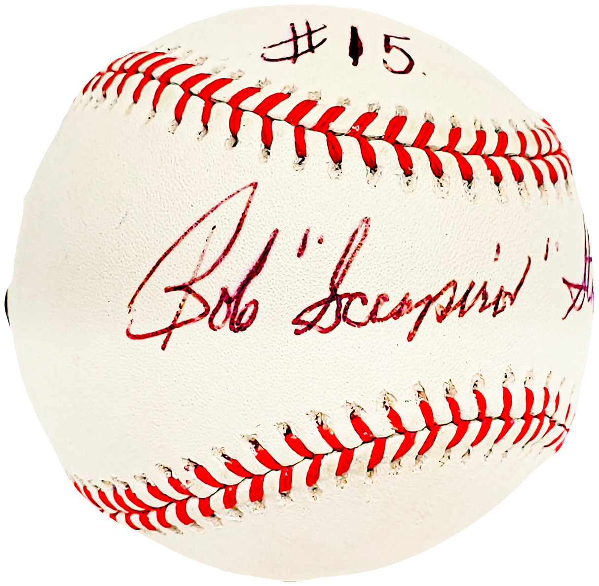 Bob Stinson Autographed Official AL Baseball Mariners, Expos "Scrap iron" Beckett BAS #BJ009072