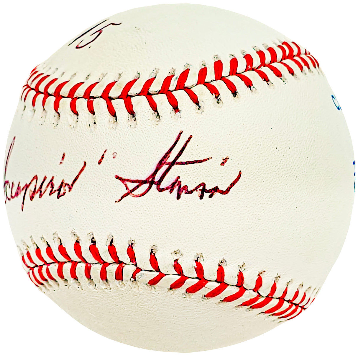 Bob Stinson Autographed Official AL Baseball Mariners, Expos "Scrap iron" Beckett BAS #BJ009072