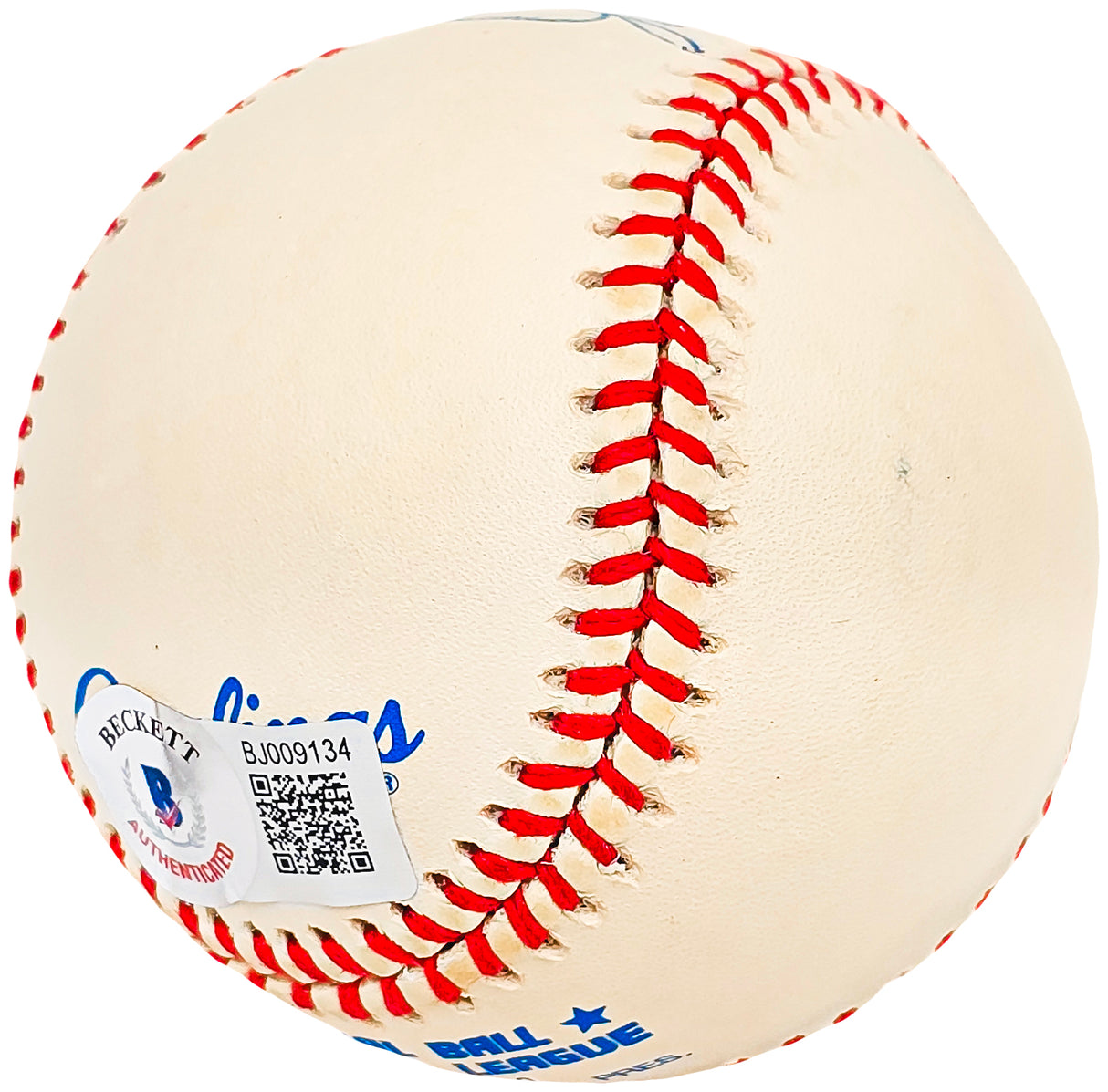John Hale Autographed Official AL Baseball Los Angeles Dodgers, Seattle Mariners Beckett BAS #BJ009134