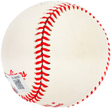 Joe Torre Autographed Official 1996 World Series Logo Baseball New York Yankees "Mgr. O.Y. 96" Beckett BAS #BH038090