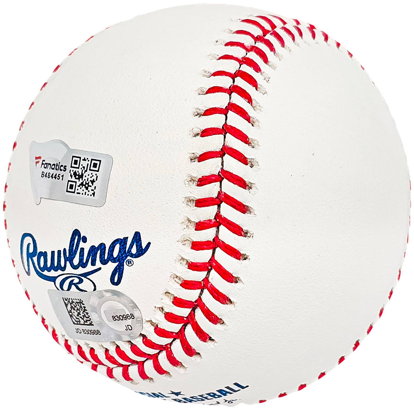 Dustin May Autographed Official MLB Baseball Los Angeles Dodgers Fanatics Holo #JD830988