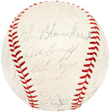 1961 New York Yankees Team Signed Autographed Official AL Baseball With 26 Signatures Including Yogi Berra Beckett BAS #AC56445