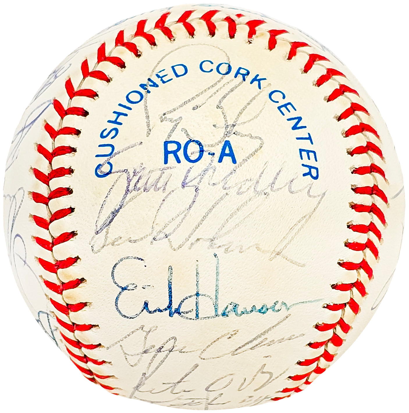 1990 Seattle Mariners Team Signed Autographed Official AL Baseball With 29 Signatures Including Ken Griffey Jr. & Edgar Martinez SKU #218488