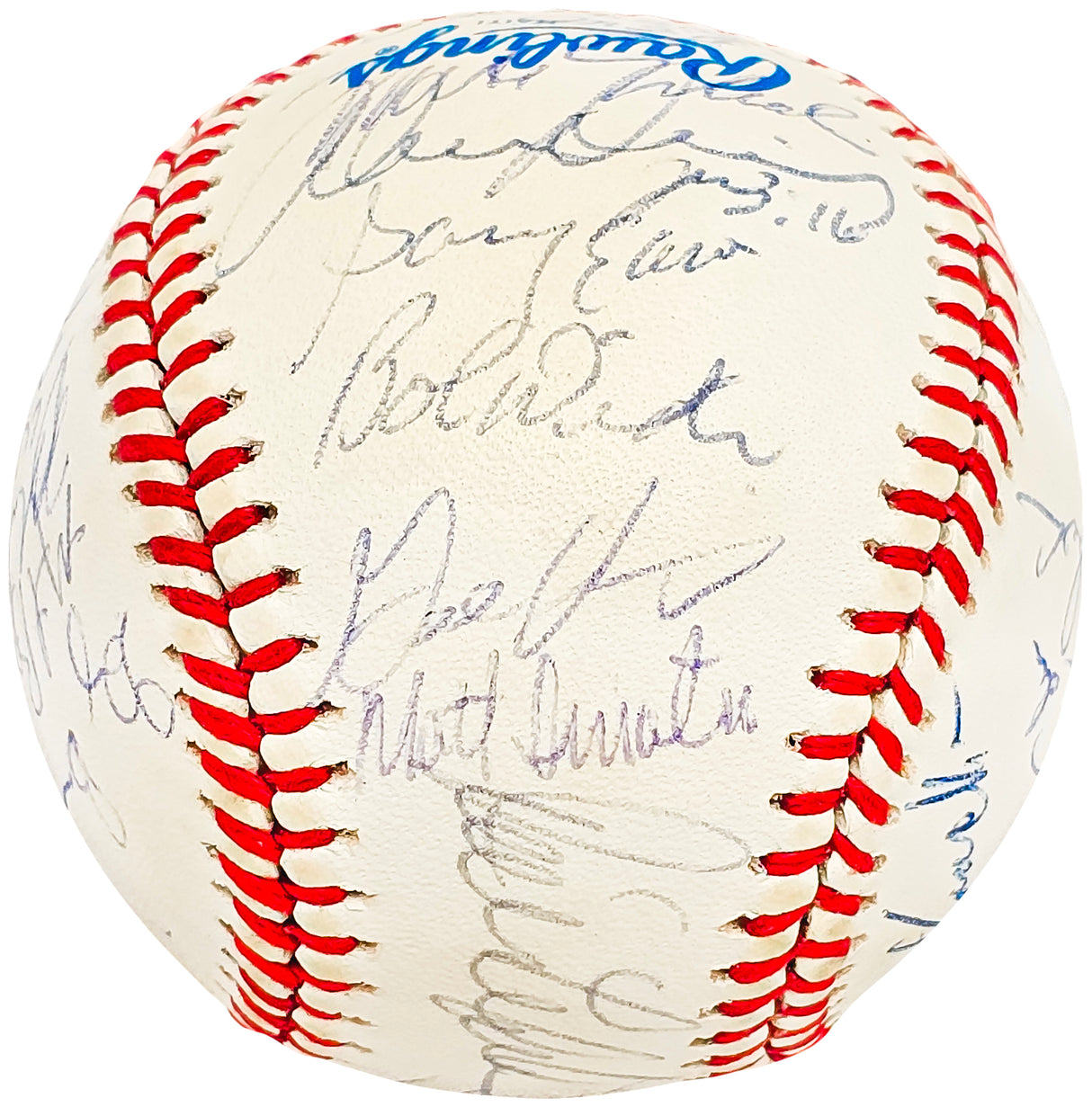 1990 Seattle Mariners Team Signed Autographed Official AL Baseball With 29 Signatures Including Ken Griffey Jr. & Edgar Martinez SKU #218488