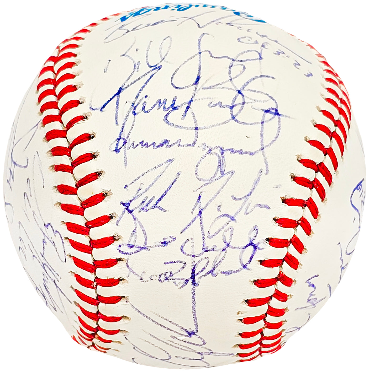 1991 Seattle Mariners Team Signed Autographed Official AL Baseball With 31 Signatures SKU #218495