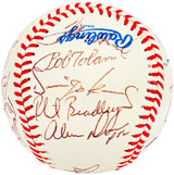 1987 Seattle Mariners Team Signed Autographed Official AL Baseball With 19 Signatures SKU #220705