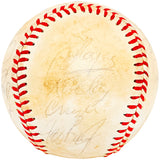 1981 Seattle Mariners Team Signed Autographed Baseball With 23 Signatures SKU #218503