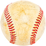 1981 Seattle Mariners Team Signed Autographed Baseball With 23 Signatures SKU #218503